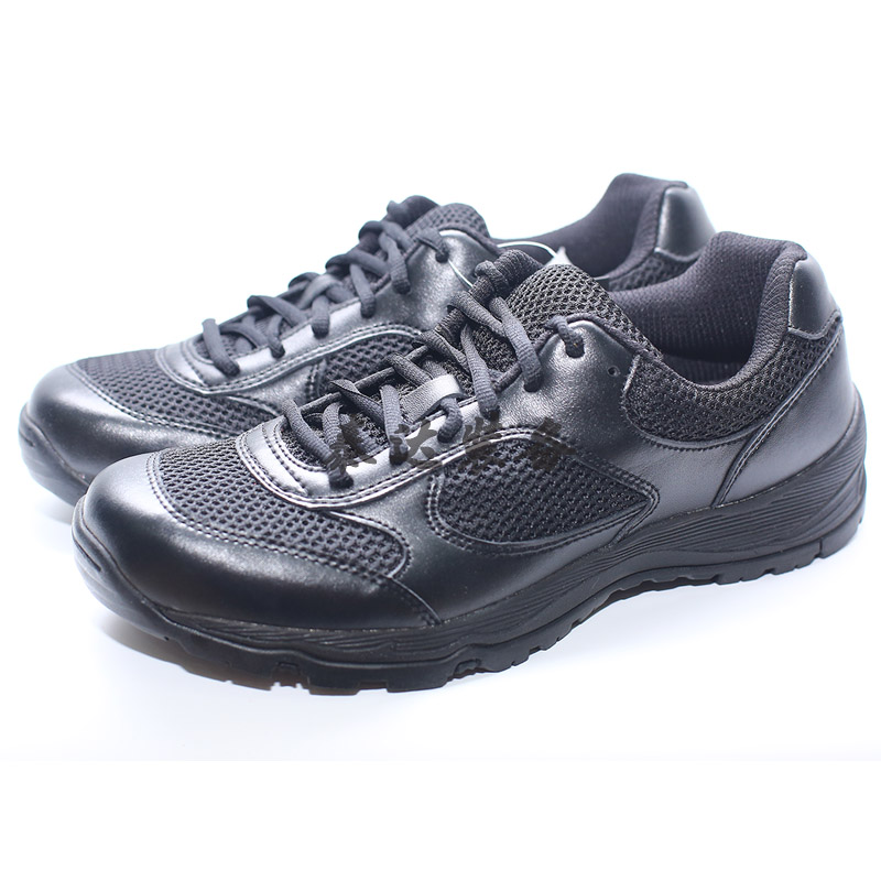 大虎春秋新式作训鞋黑色低帮耐磨透气舒适体能训练运动越野跑步鞋