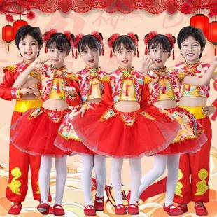 2025一切都如愿手势舞演出服冰糖葫芦福气要来到元日喜庆舞蹈服装