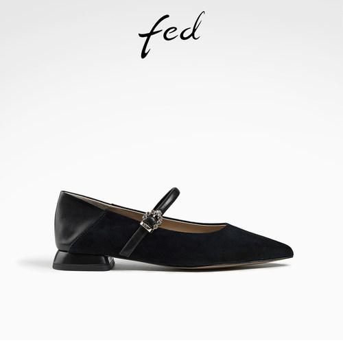 低跟软底单鞋女通勤玛丽珍鞋