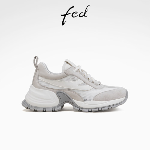 fed网面老爹鞋夏季新款女鞋厚底增高鞋运动休闲鞋女款S0331-YA283