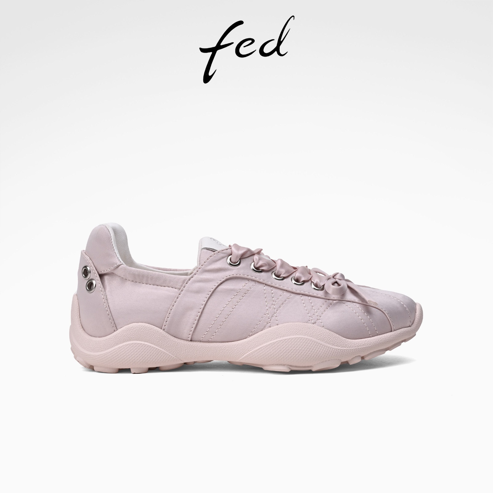 fed系带复古厚底舒适德训鞋