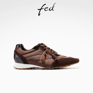 女鞋 新款 小方头休闲鞋 厚底德训鞋 YA019 fed复古阿甘鞋 女S0911 冬季