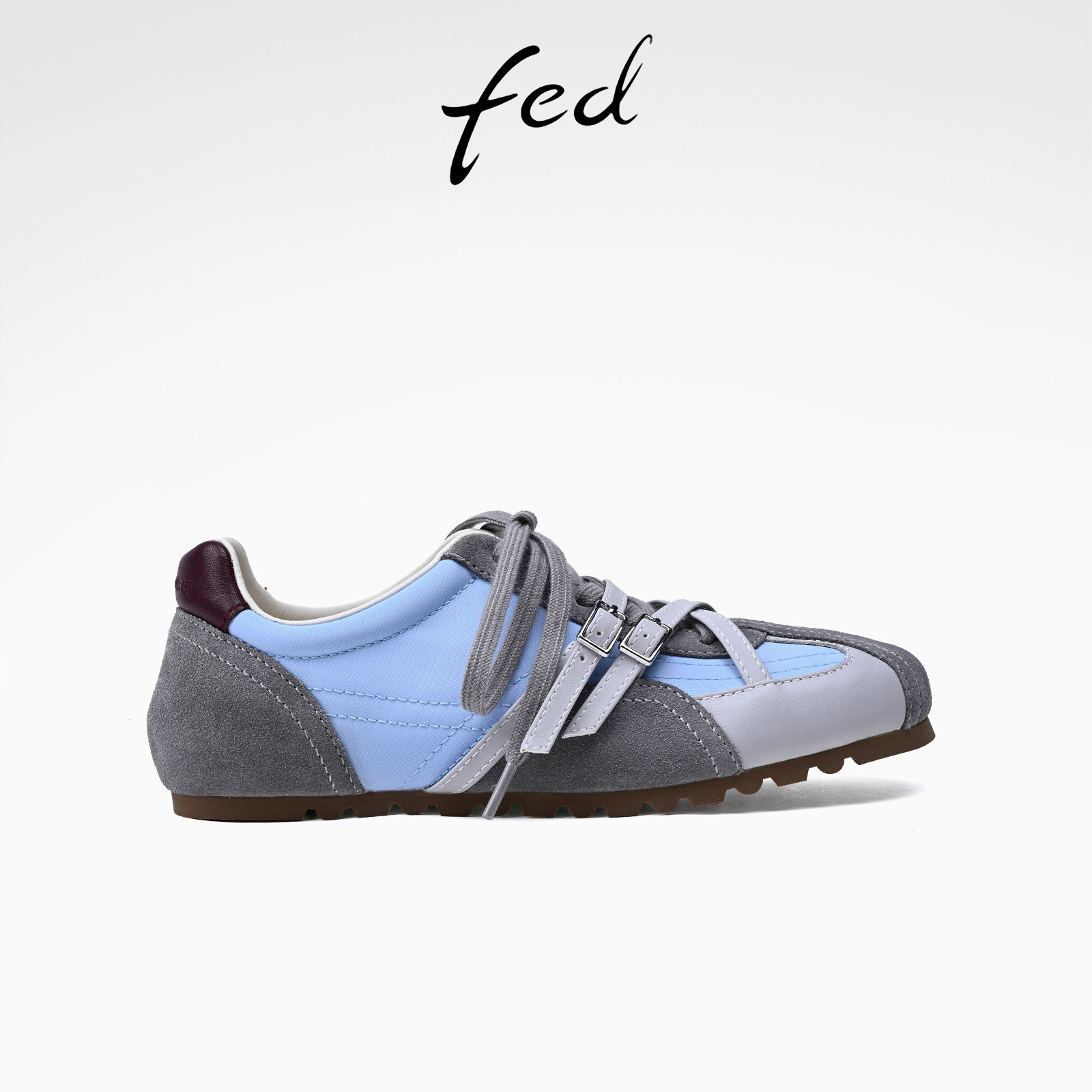 fed拼色德训鞋时尚复古