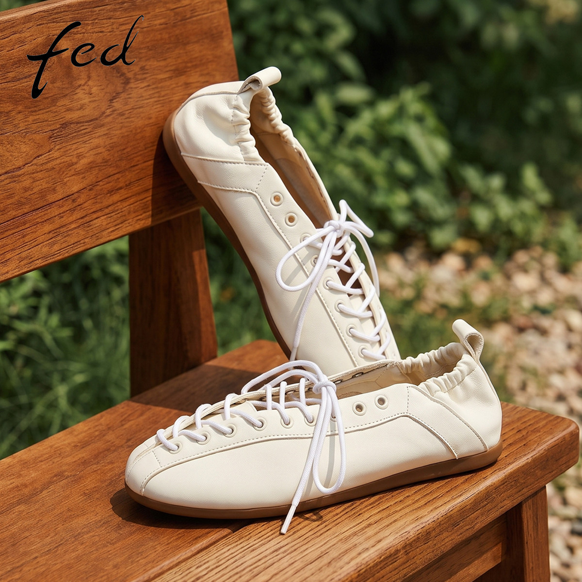 fed时尚芭蕾鞋女秋季新款休闲