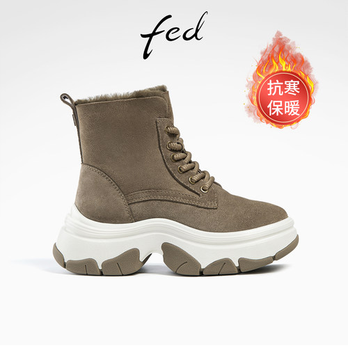 厚底休闲靴子女靴潮流雪地靴