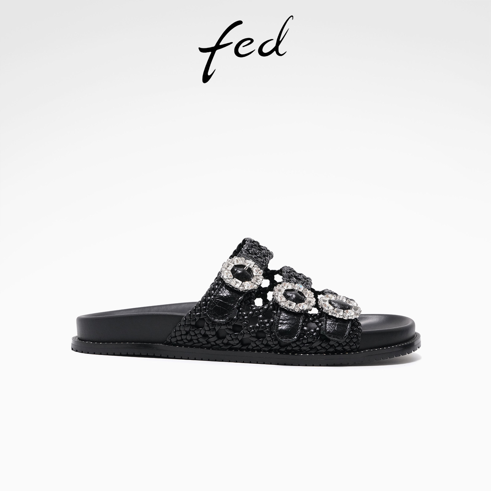 fed一字拖时尚透气软底舒适