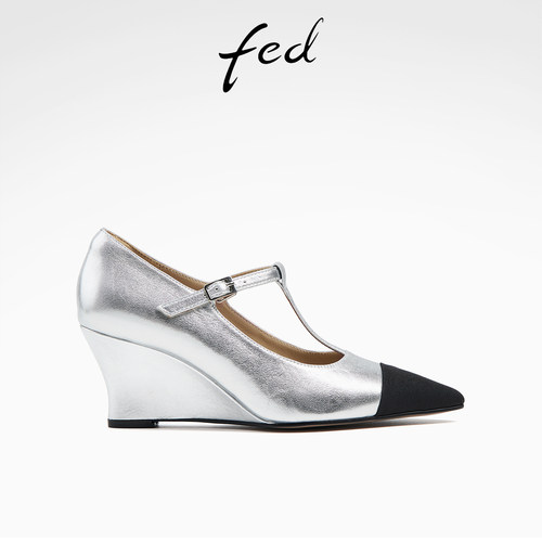 高跟玛丽珍单鞋女小香风时装鞋