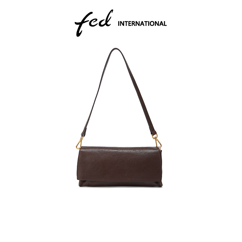 fed植鞣皮头层牛皮腋下包女单肩斜挎手提包女士手机包真皮BFA8968,箱包皮具/热销女包/男包,单肩包,淘宝优惠券,粉丝福利购,淘宝优惠卷