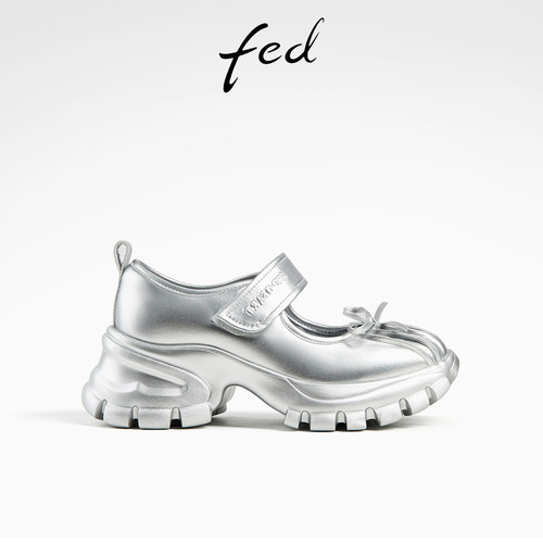 厚底运动玛丽珍休闲鞋老爹鞋