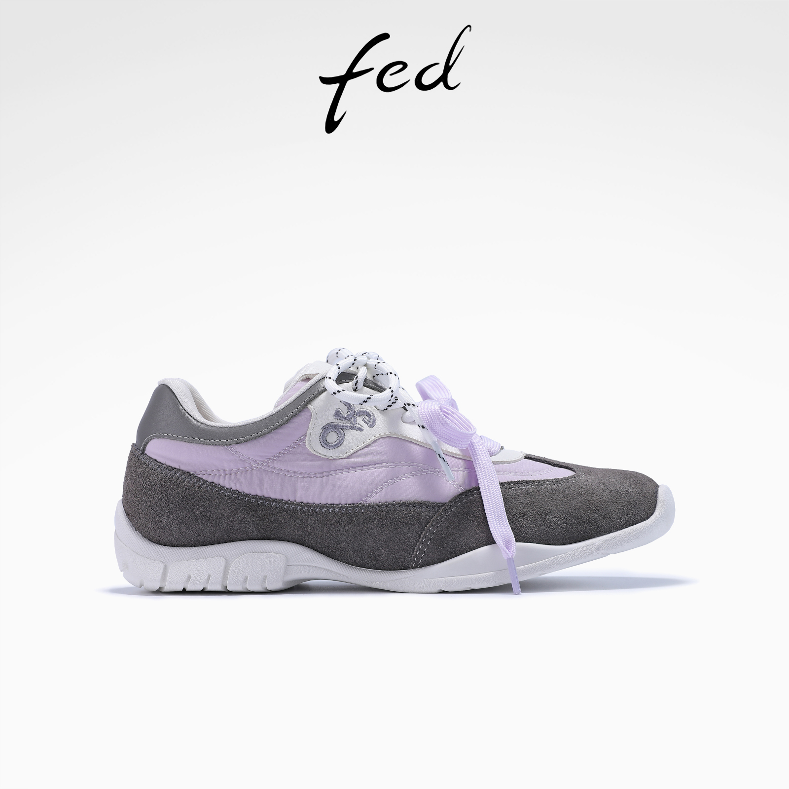 fed薄底阿甘鞋秋季新款女鞋休闲德训鞋系带慢跑鞋女S0903-YAB110