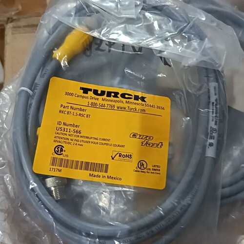 议价图尔克RKC8T-1.5-RSC 8T9根，如图实物，标可维修