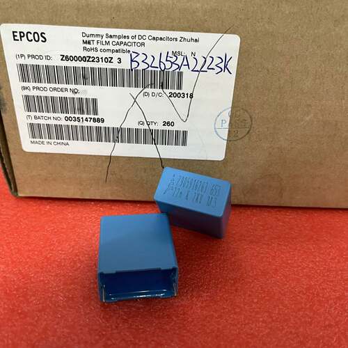 可维修EPCOS西门子高压薄膜电容 22NF 2KV 2000V议价
