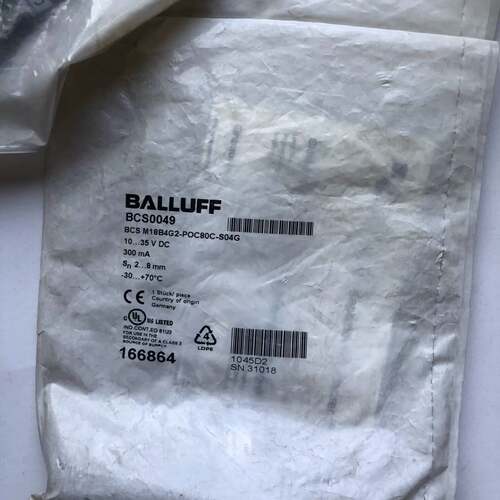 可维修巴鲁夫BCS0049 BUS M18B4G2-POC80议价