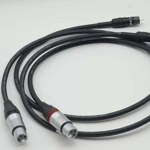可维修CMaudio AG-210 平衡转RCA单晶银 信号线议价
