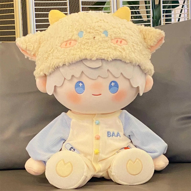40cm棉花娃娃娃衣坐姿款公仔玩具衣服便宜40厘R米替换装爬爬服套
