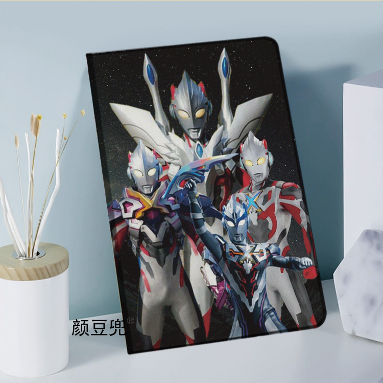 艾克斯 奥特曼ipad10.2适用10.9air3/4/5第十代OPPO笔槽9.7mini45/6小米6/6pro保护套matepad pro11荣耀V8pro