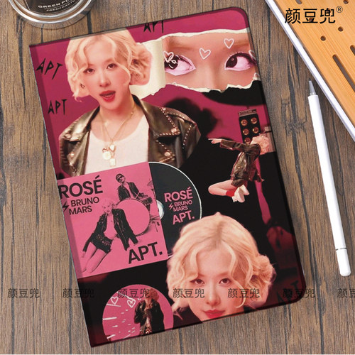 朴彩英 rose apt 女团周边ipad789 10.2适用10.9air45第十代9.7mini56小米6spro保护套matepad pro13.2华为11