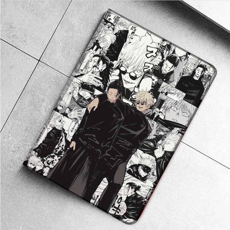 五条悟/夏油杰适用air4/5保护ipad9.7套mini6笔槽pro12.9咒术回战