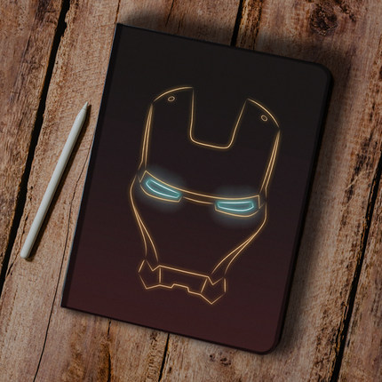 钢铁侠Iron Man标志ipad9.7平板air34保护套pro12.9适用mini5华为