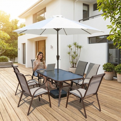 户外桌椅中秀铁艺防水防晒