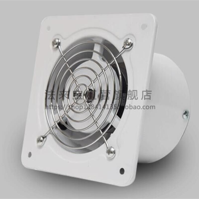 静音寸厨房卫生间排气扇厂家排风扇窗式换气换风扇100MM4工业风机