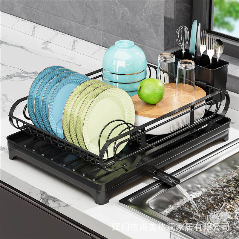 碗碟厨房收纳架滤水架碗筷置物架水槽台面沥水碗碗篮