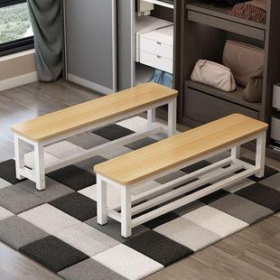 家用条凳换鞋 店更衣室浴室餐桌健身长球场休息长凳 凳长板凳服装