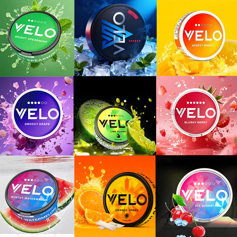 瑞典snus  velo zyn口含袋冰冻薄荷水果唇袋VELO口含袋ZYN口唇袋