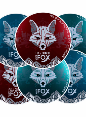 FOX正品代购瑞典snus口含袋清凉薄荷北欧风味提神解瘾便捷式唇袋