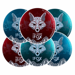 FOX正品代购瑞典snus口含袋清凉薄荷北欧风味提神解瘾便捷式唇袋