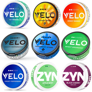 Sweden velo ZYN PABLO Snus Pouches Authentic Overseas Legit
