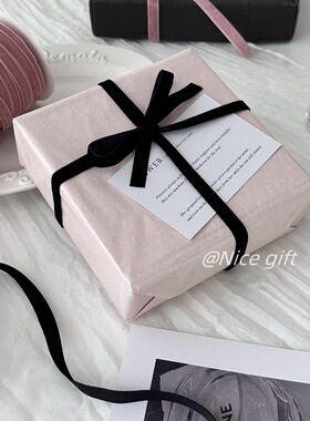 Nice gift丝绒丝带~氛围感植绒丝带DIY花束花艺礼物包装装饰绑带