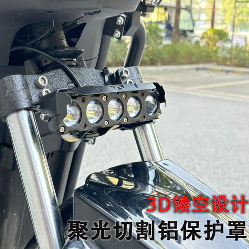 电动车专用超亮LED透镜大灯｜