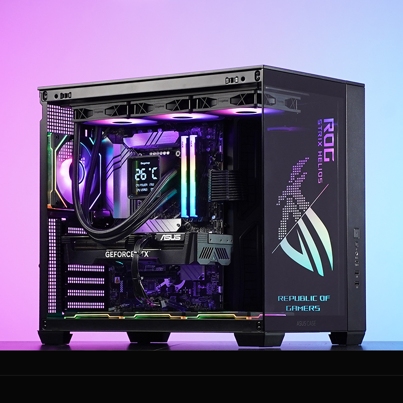 华硕彗星海景房主机DIY组装机12490F/12600KF/5060ti/5070整机电脑显卡黑神话悟空游戏5060台式机电脑