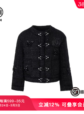 TCH名媛小香风时髦减龄薄款短羽绒服外套冬季新款T72D198110