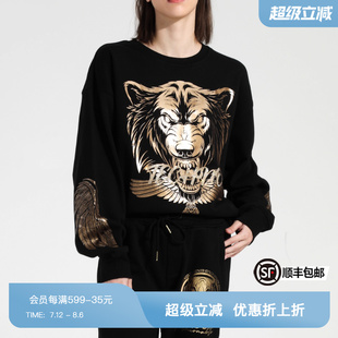 輕奢潮牌新款 T.C.H 燙鉆重工時(shí)尚 直播 高級(jí)衛(wèi)衣T1A211WYS008