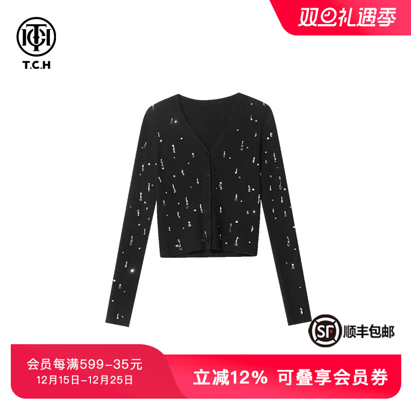 TCH轻奢时尚修身针织衫