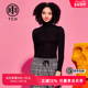 TCH轻奢潮牌春秋新款 休闲紧身显瘦舒适针织衫 T69C098003