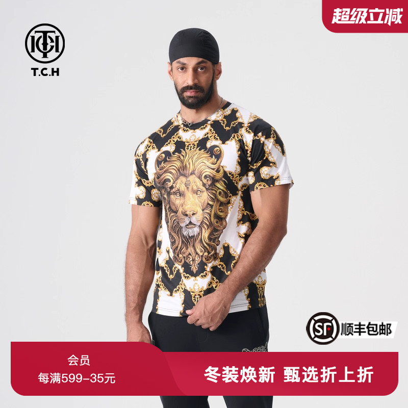 轻奢短袖时尚夏TCH烫钻2024T恤