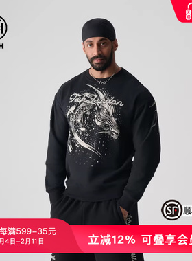 TCH轻奢圆领卫衣春秋新款烫钻时尚经典系列套头T72A116037