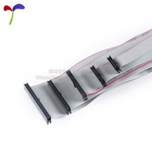 2.0mm间距 双头线连接线长度20CM 50P FC灰排线