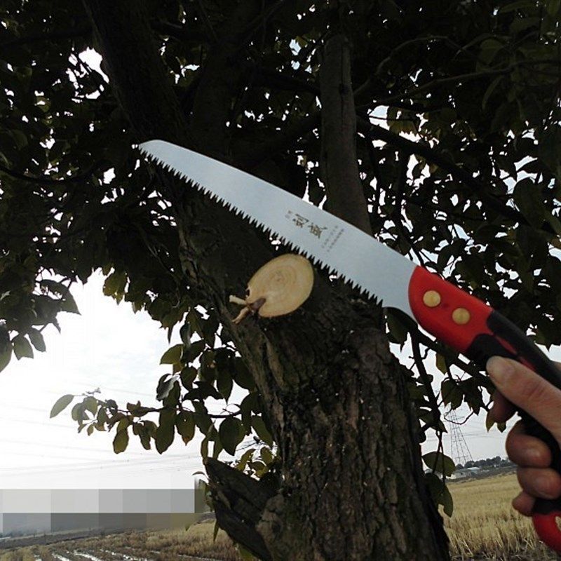 台湾进口手锯园艺锯子修整树枝花木用品锯子园林腰锯伐木工具小锯