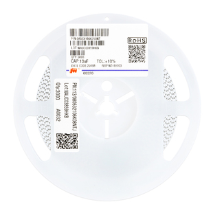 10% 25V X5R 原装 50只 106 0805X106K250NT 0805贴片电容10uF