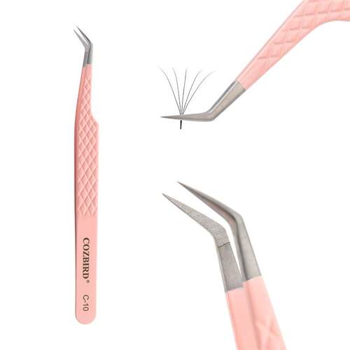 嫁接睫毛镊子美睫师专用睫毛开花 tweezers