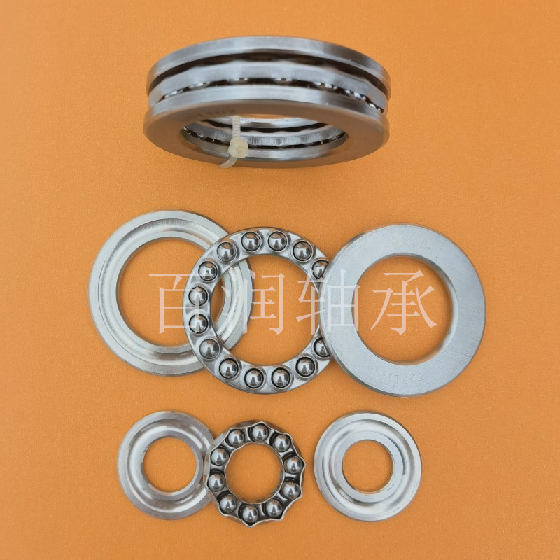 304不锈钢平面推力球轴承S51100 S51101 02 03 0Q4 S51105防锈耐
