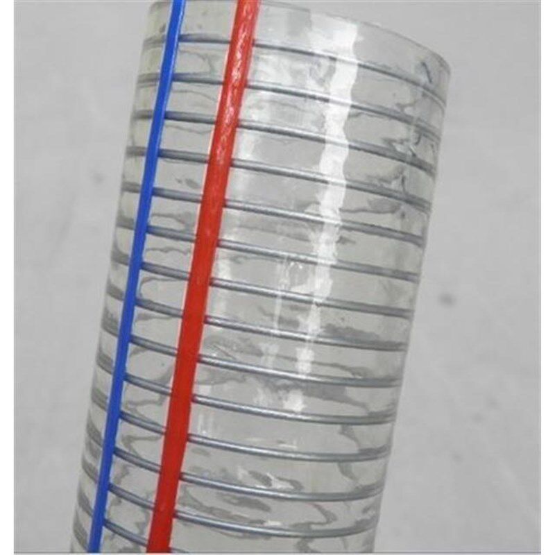 。PVC钢丝管透明软管塑料加厚油管耐高温耐腐蚀高压硅胶管家用水