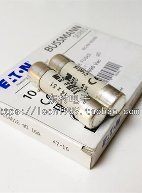 美国EATON熔断器 Bussmann保险丝 C14G16 16A 690V 14*51mm
