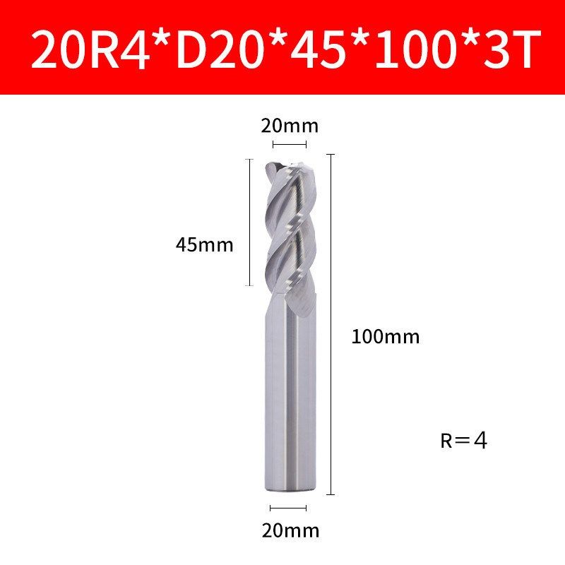 钨钢铝用圆鼻铣刀R0.5 R1 12 16 20R2/R3 3刃铝用合金铣刀圆鼻刀,搬运/仓储/物流设备,机械式停车设备（立体停车库）,淘宝优惠券,粉丝福利购,淘宝优惠卷