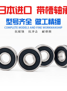 日本进口带卡槽轴承 6206N 6r207N 6208N 6209N 6210N 6211N 6212