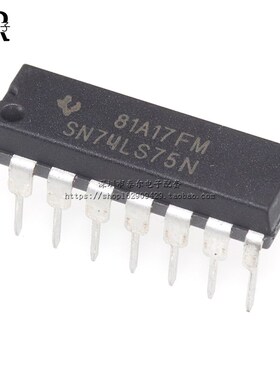 直插SN74LS75N 74LS75AN HD74LS75P DIP-16栅极/逆变器逻辑IC芯片